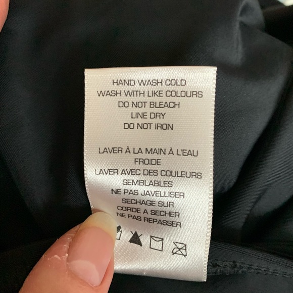 🍉 Athletic works tankini, plus size, halter top tie at neck skirted bottom brief - Picture 14 of 14